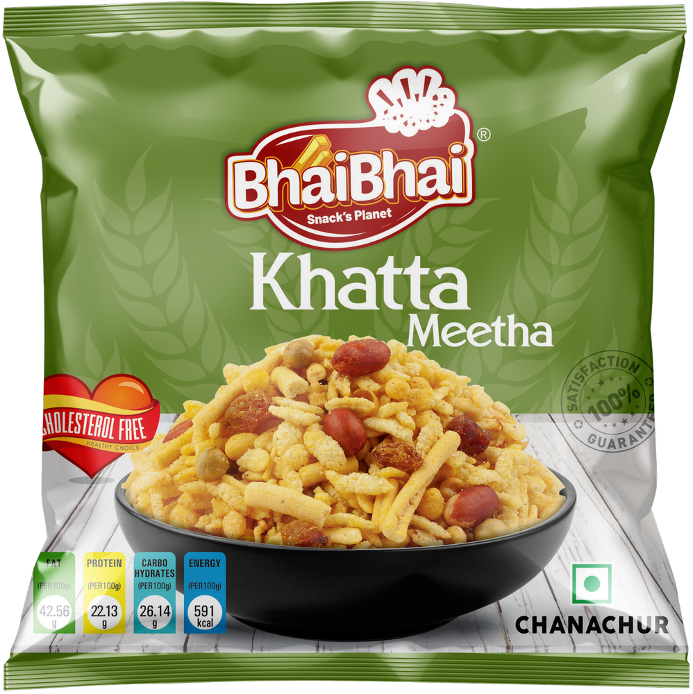Bhai Bhai Khatta Meetha Namkeen, Packaging Size: 40 Grams