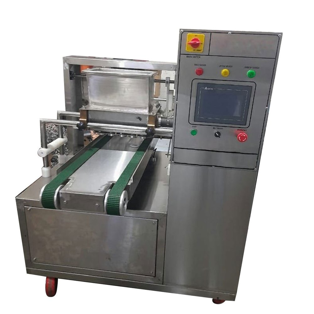 Gulab Jamun Cutting Machine, 220 V, Capacity: 3000 Piece Per Hour