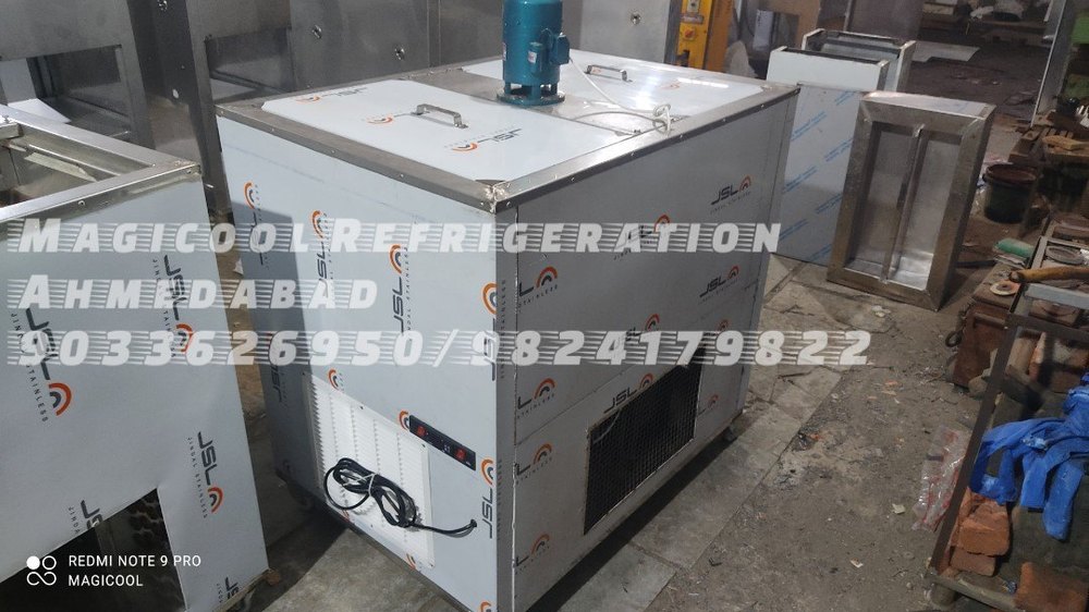 Stainless Steel 4 Mould Ice Candy Plant, Kulfi Machine