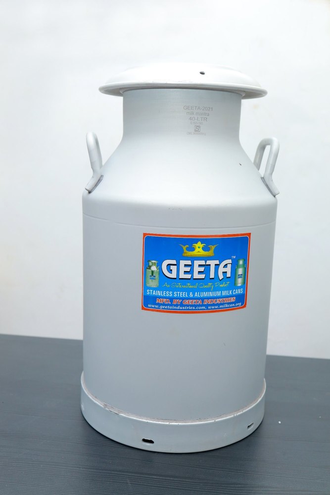 Aluminum Alloy Milk Can 40 Ltr