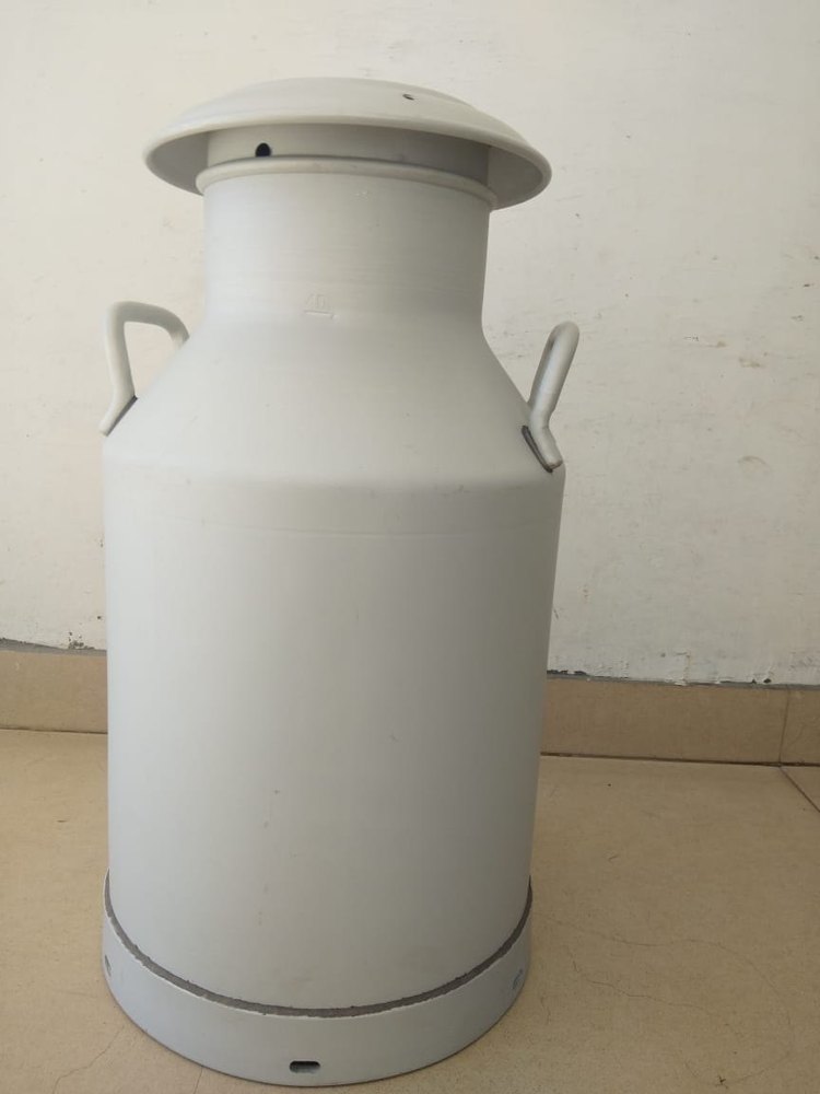 Aluminium Milk Cans, Capacity: 40 LTR