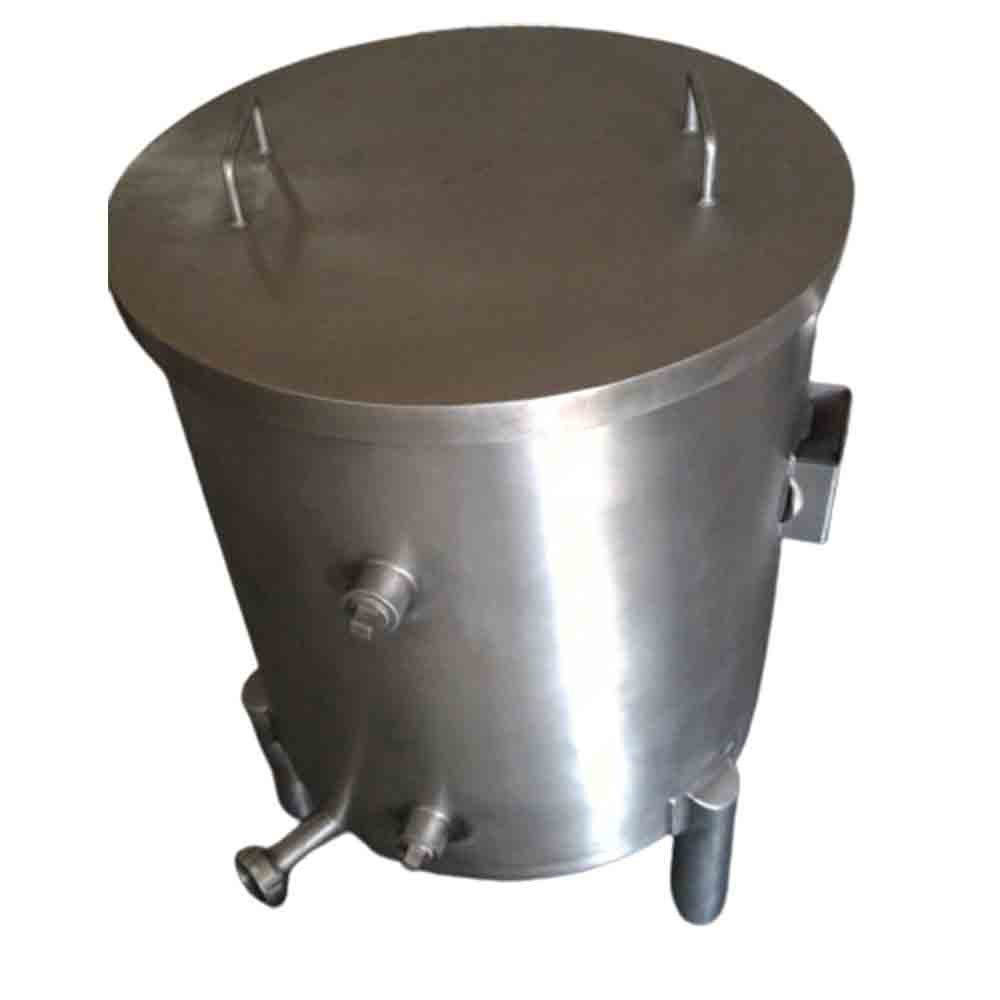 Stainless Steel SS Dairy Plant Storage Tank, For Industrial, Steel Grade: SS304