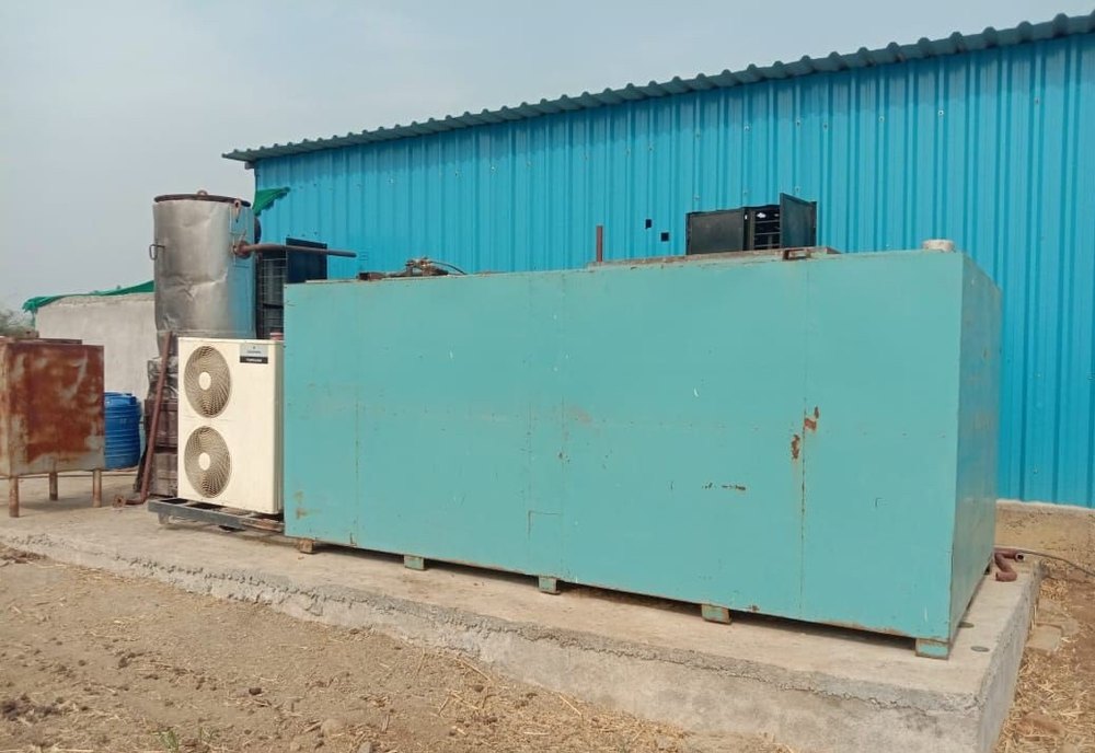 Milk & Water Chillir Ms Ice Building Tank Ibt, For Industrial Use, Capacity: 10kl