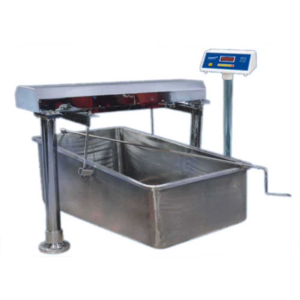 Stainless Steel Milk Weigh Bowl, 800 Litre