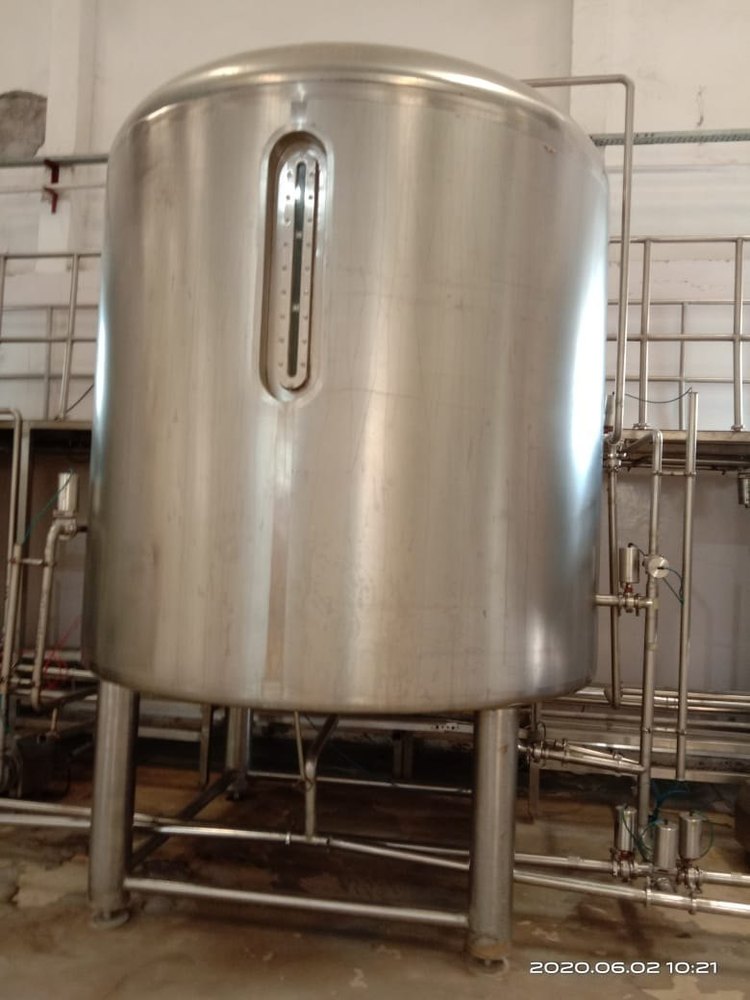 Ghee Storage Tank, Capacity: Stainless Steel 5000 L