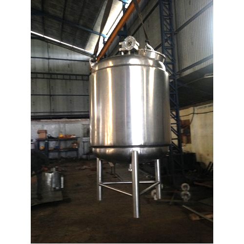 SS Ghee Settling Tank, Capacity: 500-10000 Lit