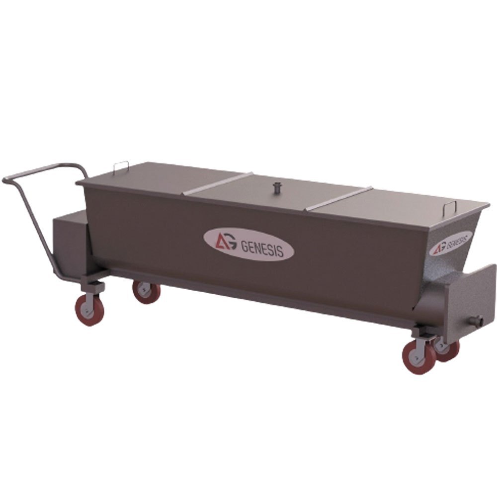 Mild Steel Butter Auger Trolley, Capacity: 50 Kg