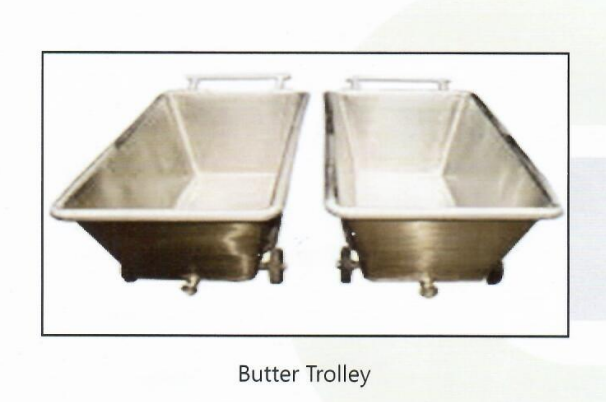 Stainless steel Butter Trolley