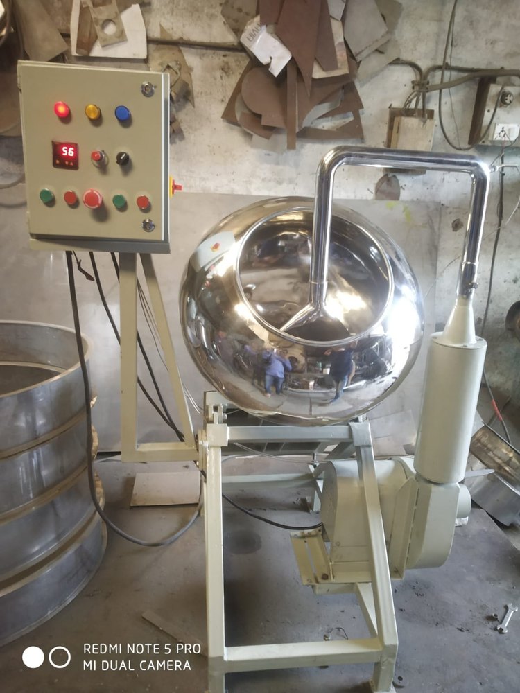 Chocolate Coating Machine, Capacity: 5 kg To 150 kg