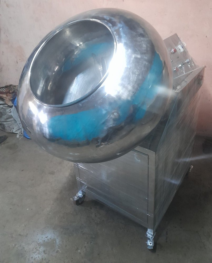 Stainless Steel 304 Tablet Coating Pan, For Industries, Capacity: 15-20kg