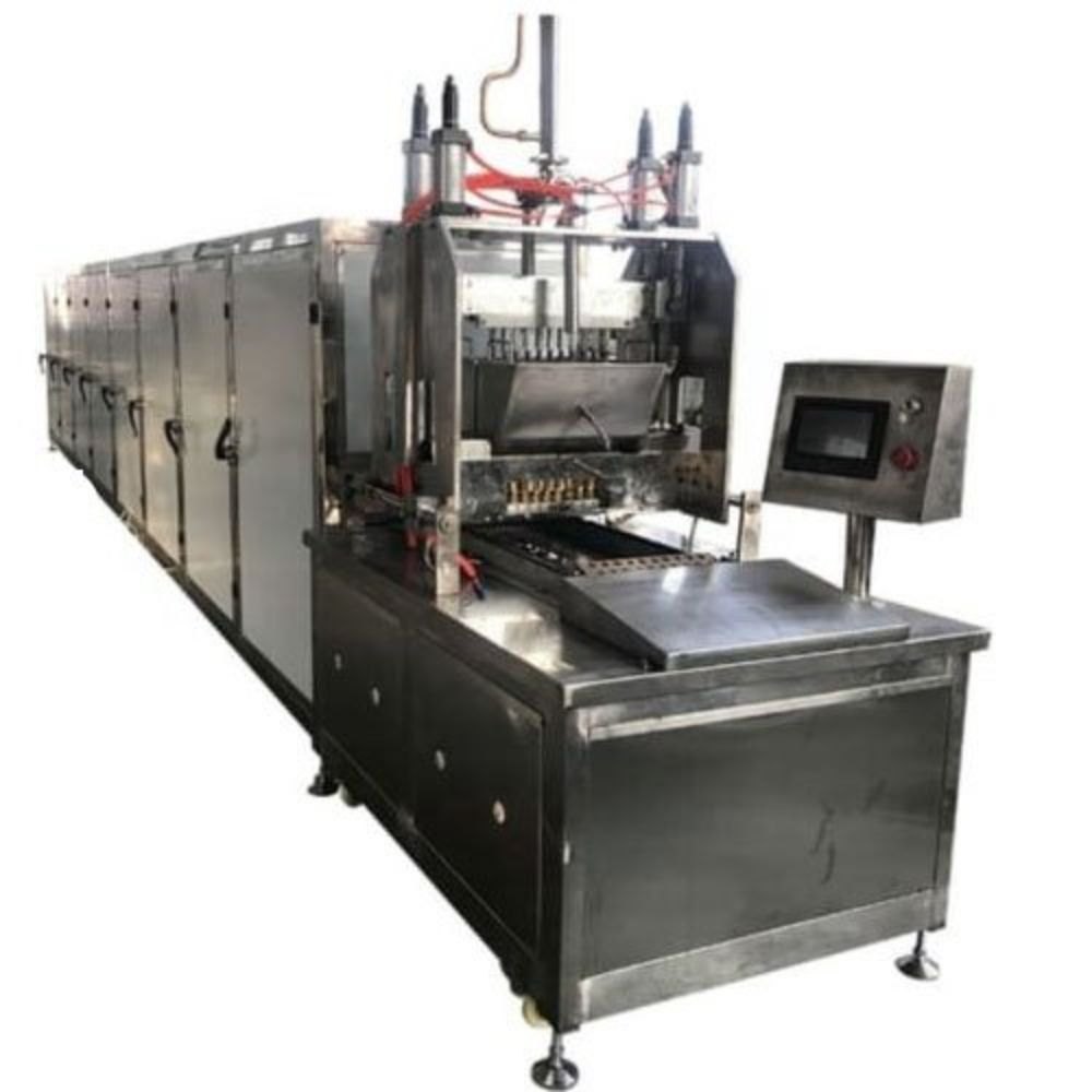 Stainless Steel Chocolate Moulding Machine, Machine Type: Automatic, Capacity: 2000 Mould/Hour