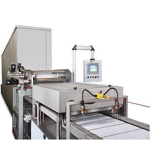 Stainless Steel & Mild Steel Chocolate Moulding Line, Capacity: 20-30moulds