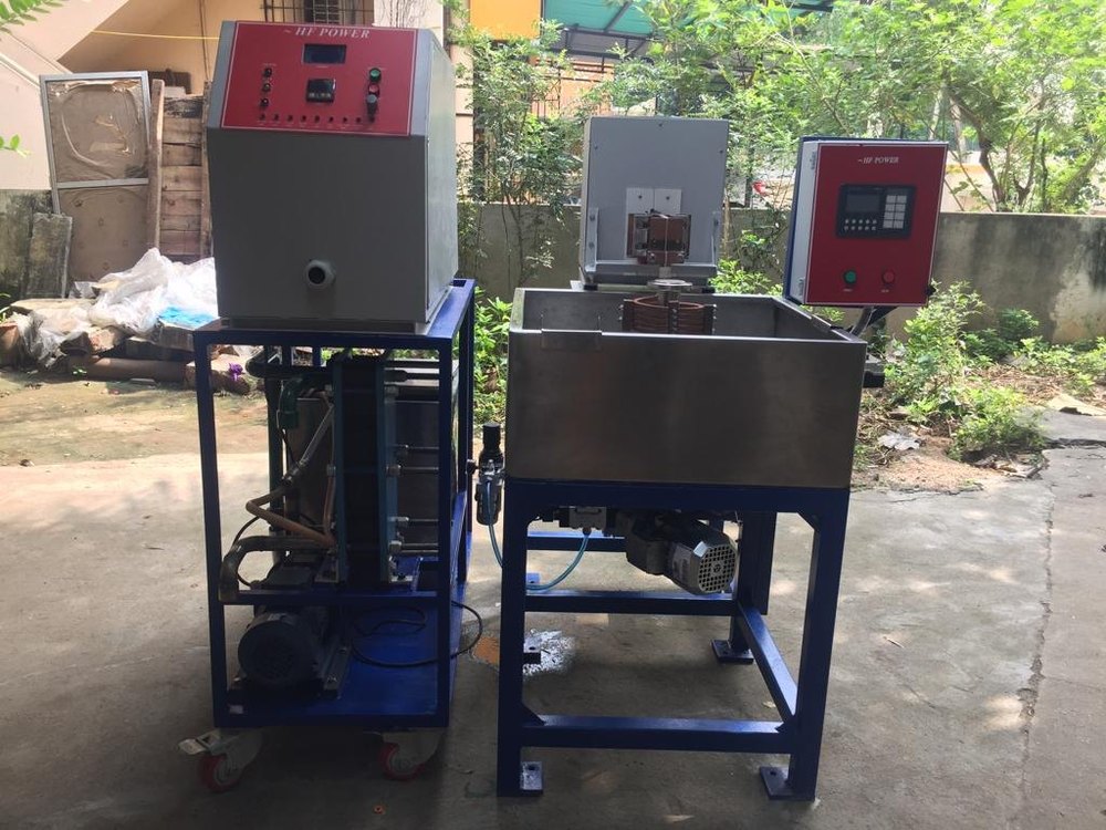 induction tempering machine