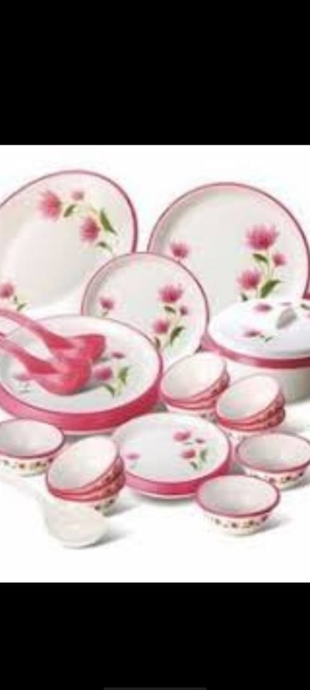 White china bon malamart 32 pieces dinner sets, For Home