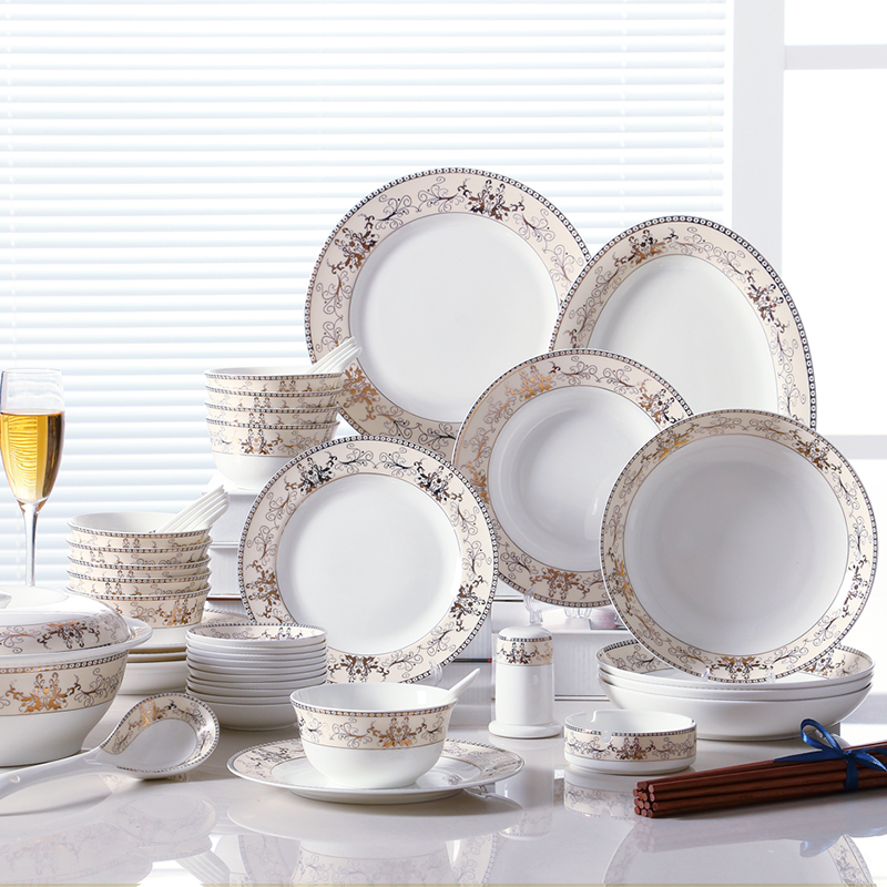 Bone China Crockery Dinner Set img