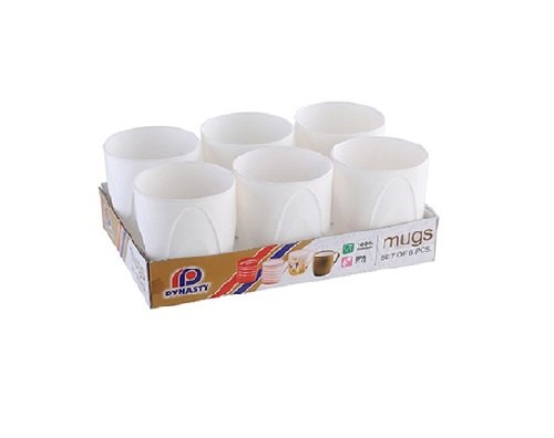 Plastic Bon Bon Tumbler 6 Pcs Pack, Capacity: 300 Ml