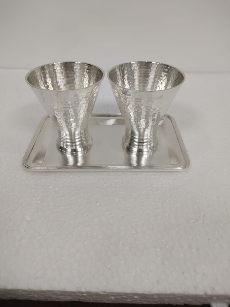 Silver glass, For Restaurant, Packaging Type: bulk
