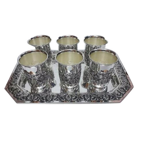 Silver Glass, Packaging Type: Box, Size: On Order