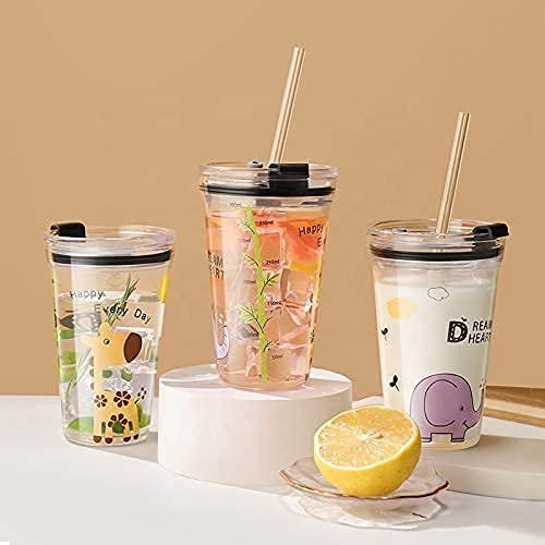 Printed Tumbler Glass, 400Ml img