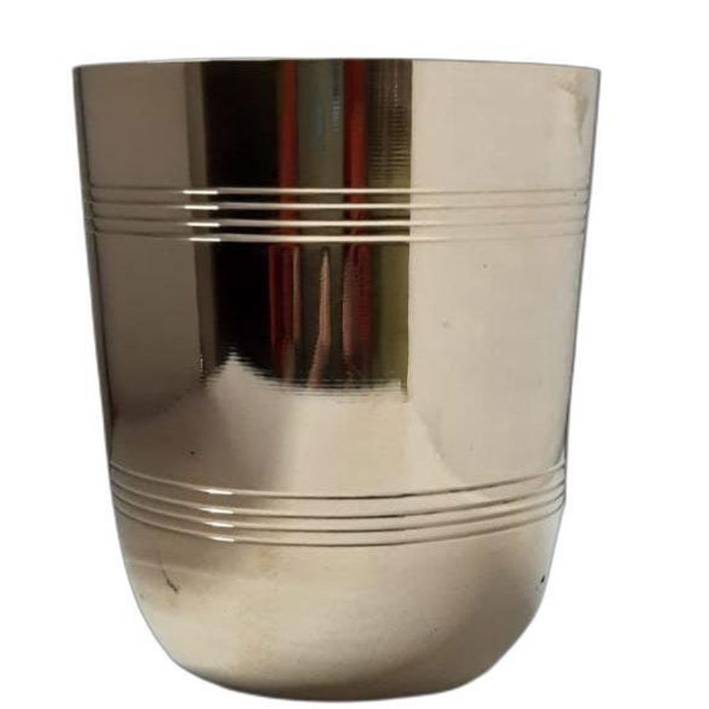 Silver Bronze Water Glass, For Home, Capacity: 400ml img