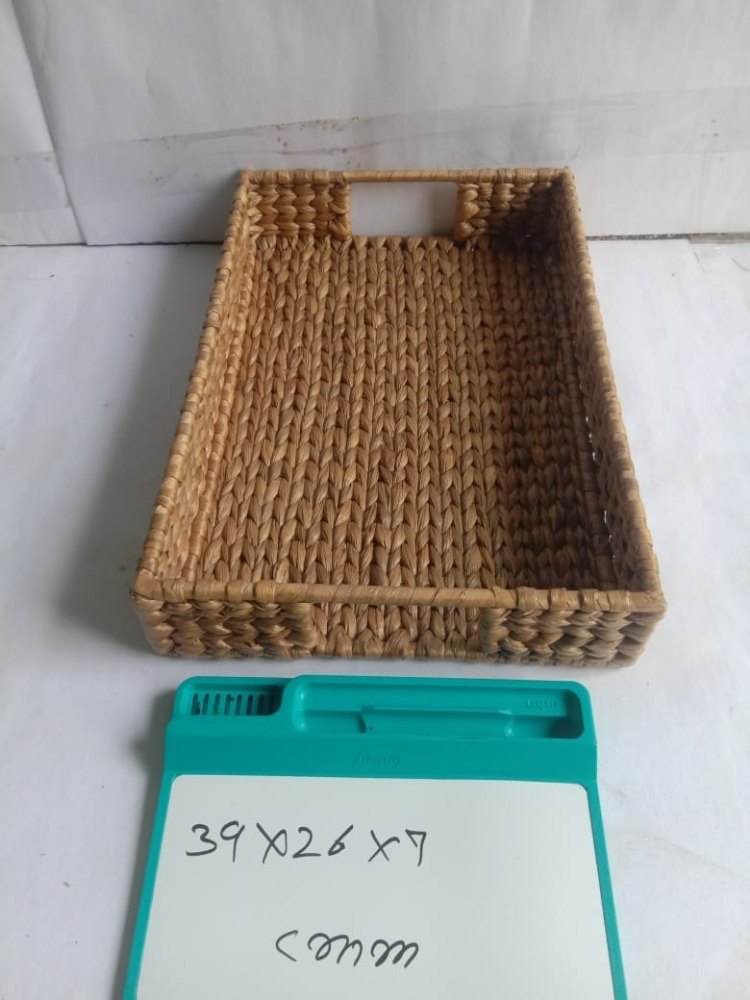 Cane Serving Tray, Shape: Rectangle, Size: 39x26x7 Cm