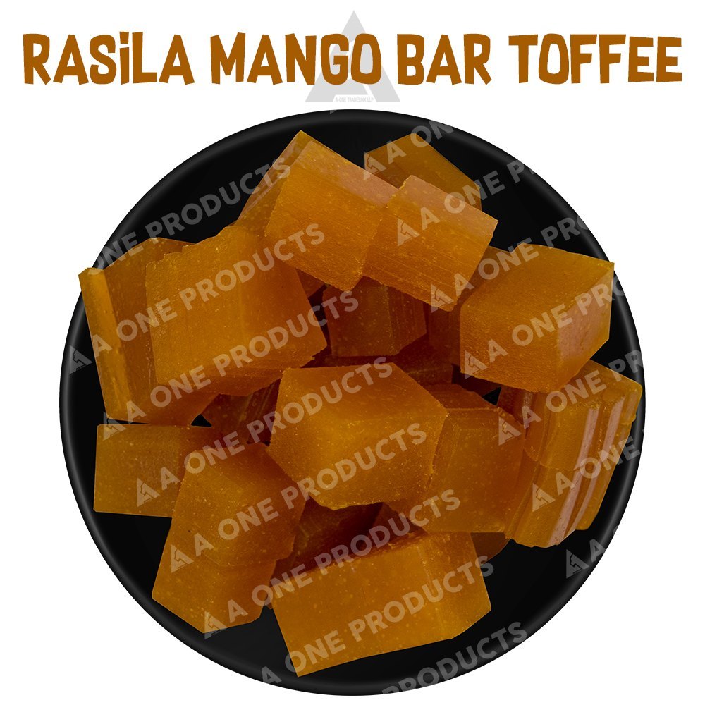 A One Square Rasila Mango Bar Toffee, Packaging Type: Plastic Jar, Packaging Size: 200 Gm