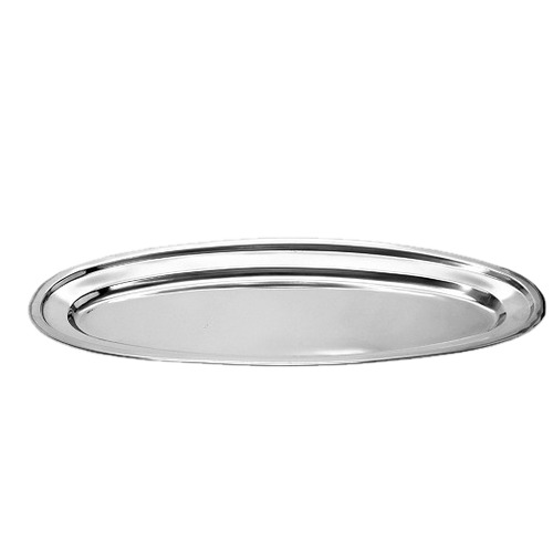 MIRRO Metal Fish Tray, Shape: Oval, Thickness: 0.4 / 0.5 / 0.6 / 0.7 Mm img