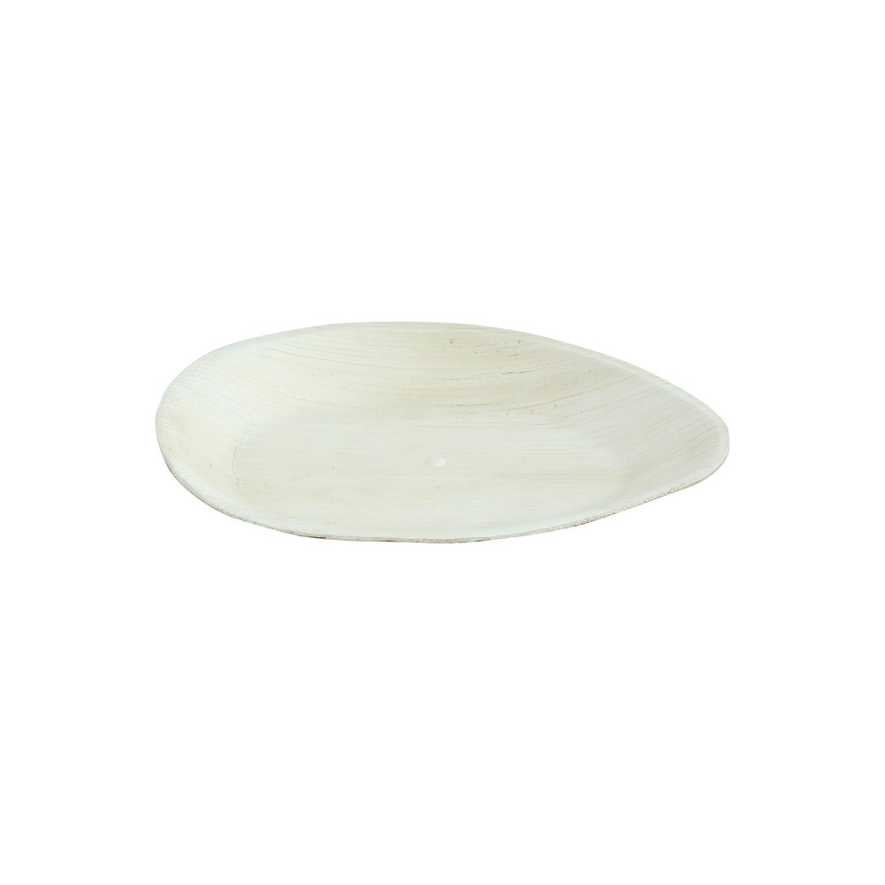 Glm Plates areca plam leaf 10x6 Oval Tray, For Hotel