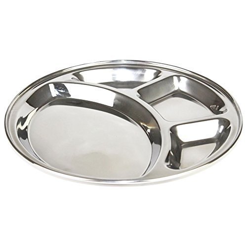 Round Stainless Steel Leaf Partition Plate