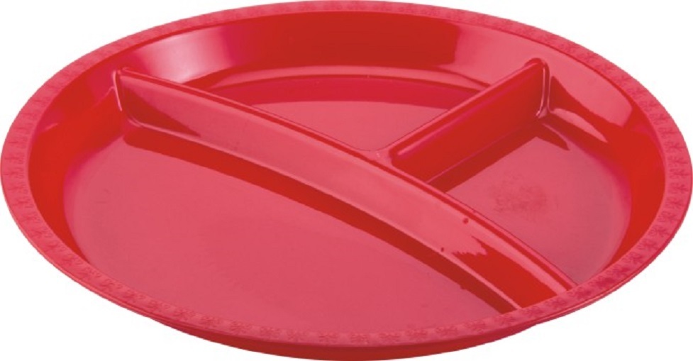 Dynamic Round Plastic Partition Plate, Size: 249 X 249 X 22 Mm