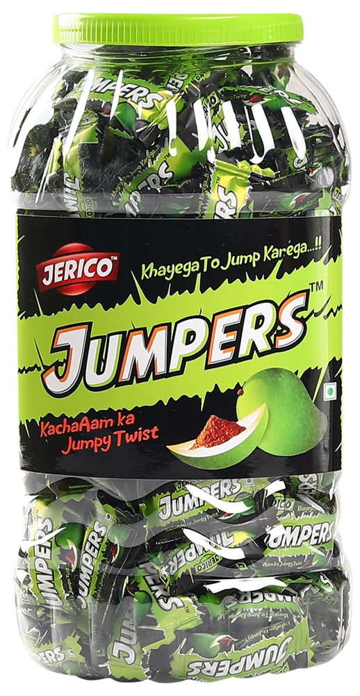 Jerico Mango Jumpers Candy, Packaging Type: Plastic Jar, Packaging Size: 150 Pcs