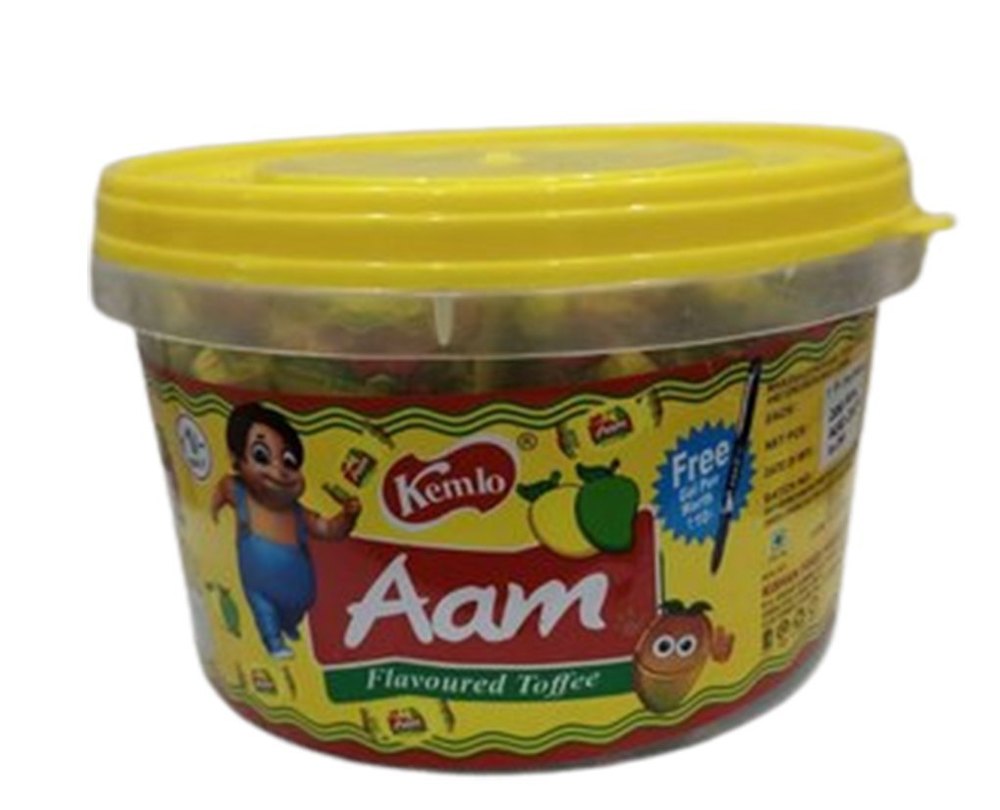 Kemlo Mango Flavoured Toffee, Packaging Type: Plastic Jar, Packaging Size: 200 Pcs