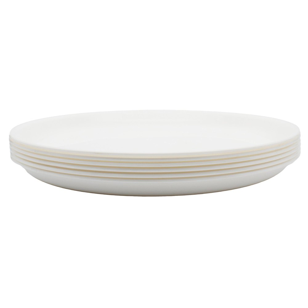 Round Jaycee Unbreakable Plain Plastic Plate