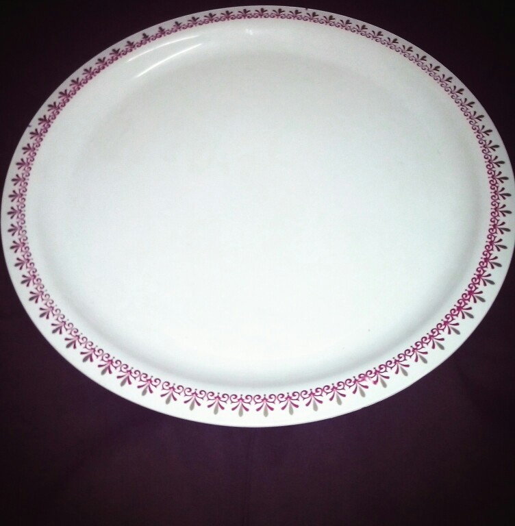 Metal Giriraj Fiber Dinner Plate, Size: 13&14 Inch, for Event