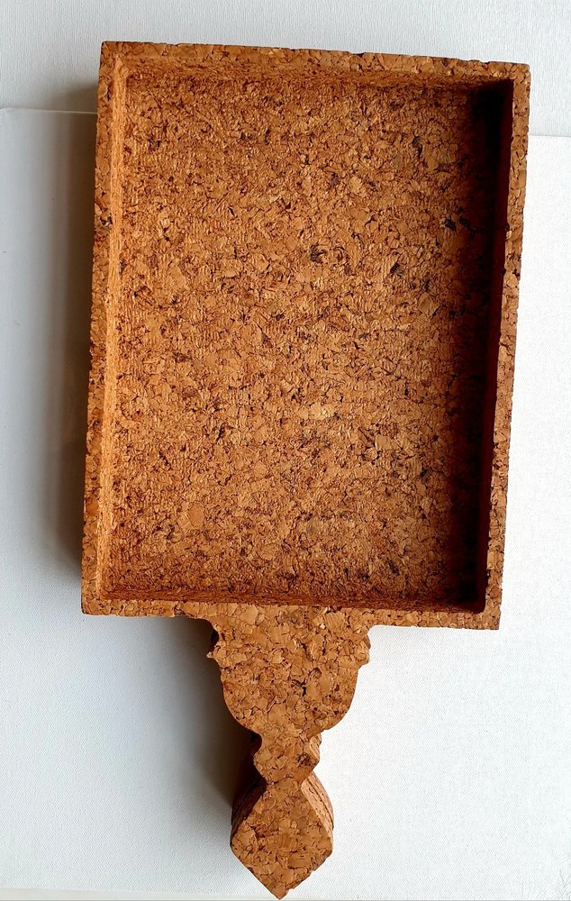 Brown Cork Sizzler Tray, For Home, Size: 12x5inch