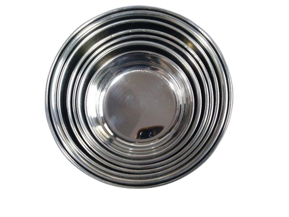 Arnath Metal Stainless Steel Halwa Plate, For Home