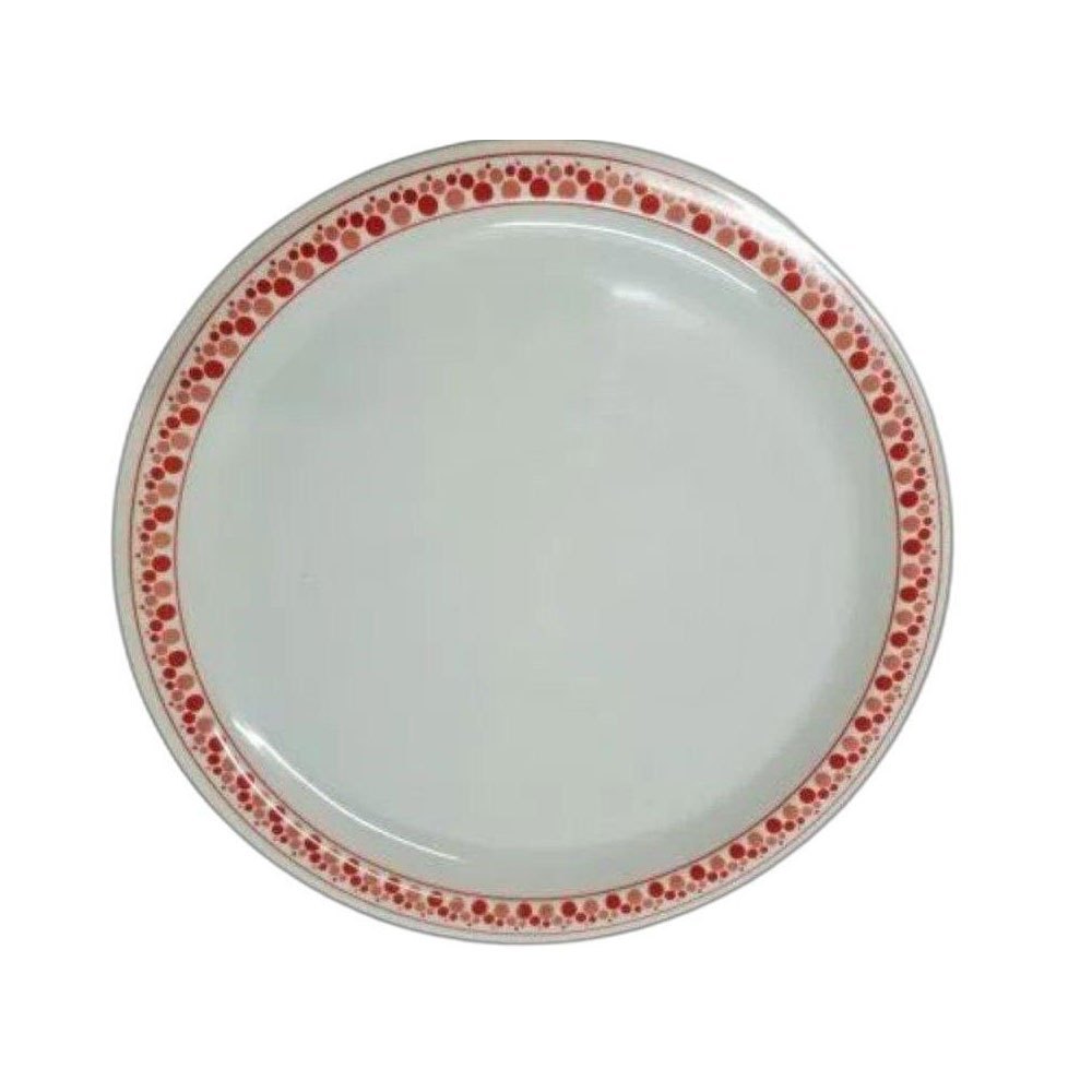 10inch(Diameter) Round Printed Melamine Serving Plate