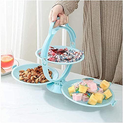 Plastic Multicolor Foldable Multi Purpose Fruit Basket, For Home, Size: Standard
