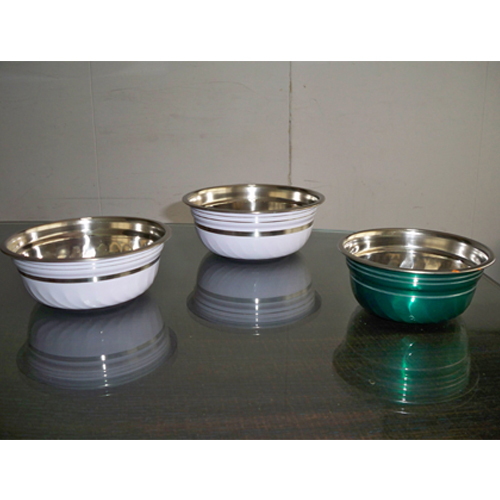 Maple Plain SS Color Bowls, For Home