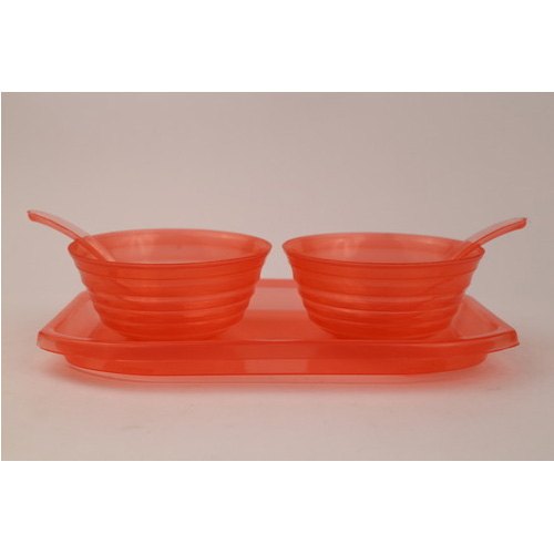 Milestone Glossy Plastics Bowl Set, For Home, Packaging Type: Box
