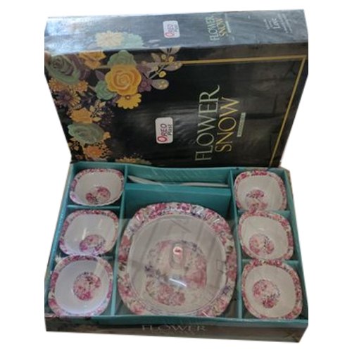 Oreo Plast Melamine Flower Snow Bowl Sets, For Home, Hotels img