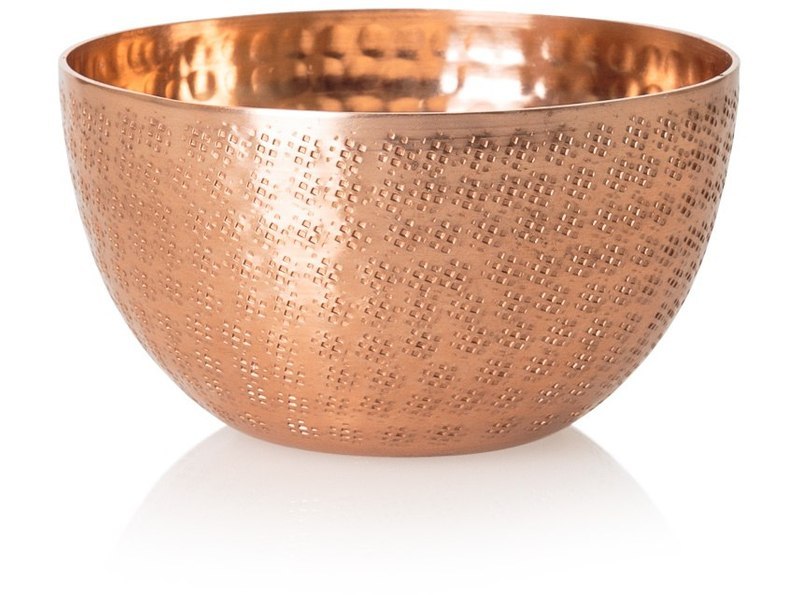 Copper Round Hammered Bowl, Size: 5 Inch, Capacity: 750 Ml img