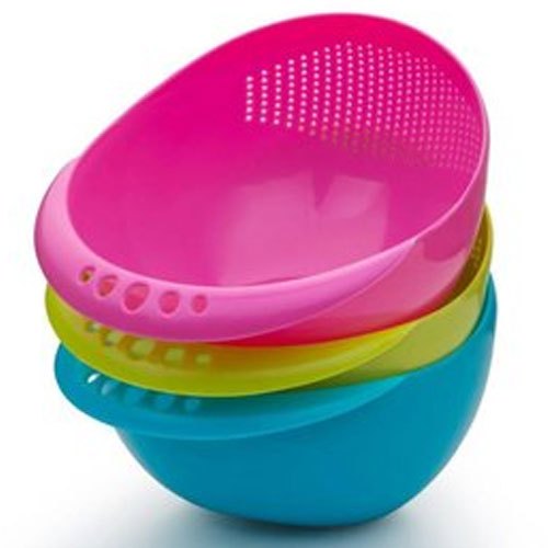 Khodal Industries Multicolor Plastic Washing Bowl, For Kitchen, Size: 5 Inch