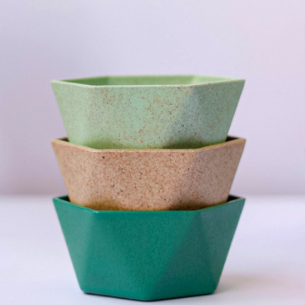 Eco-friendly Multicolor Pine Snack and Dessert Bowl, Set Contains: 1, Size: Width: 8.5 cm, Height: 4.5 cm
