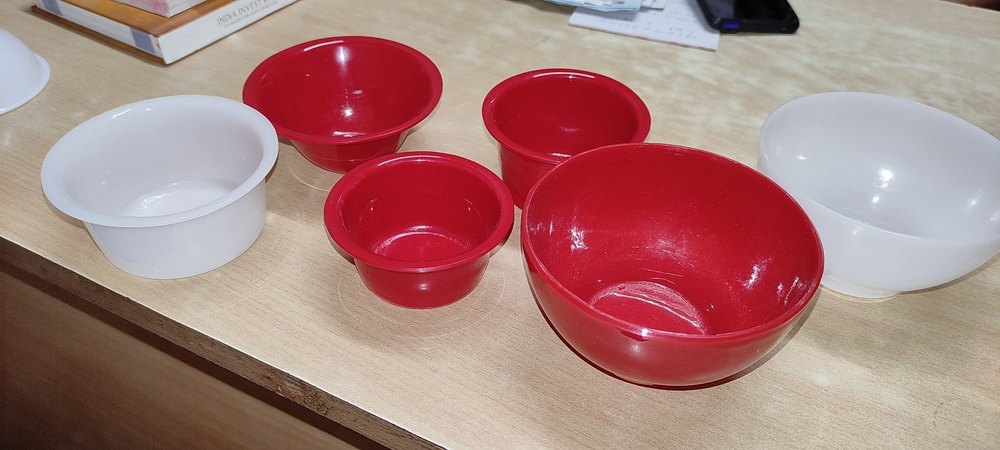 Plastic Soup Bowl Acrylic Serving Bowls, For Hotel, Size: 4 Inch img
