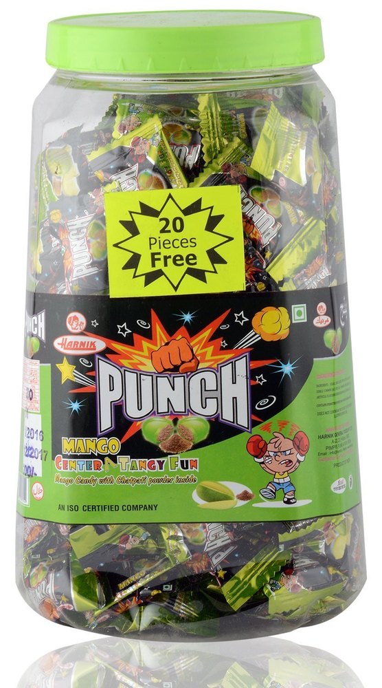 Harnik punch candy, Packaging: Bag and Jar