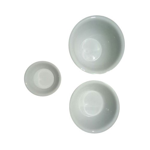 White Acrylic Bowl, Size: 3 To 7 Inch (diameter) img