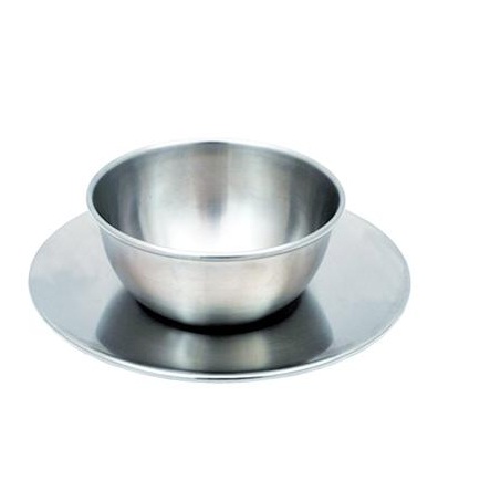 Round Silver S.S Matte Finger Bowl, For Restaurant