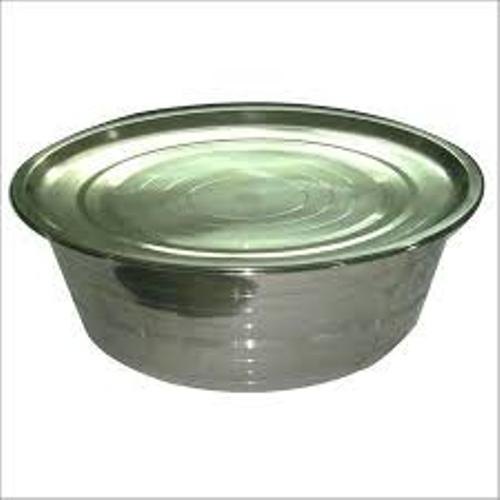 Silver Round Stainless Steel Finger Bowl, Size: 16 Cm