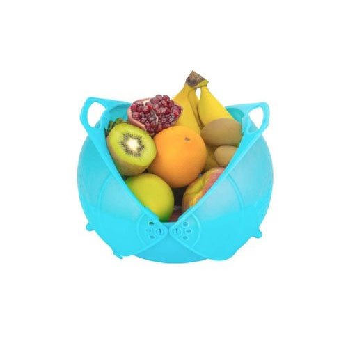 Round Plastic Fruit Bowl, Size: 24x16cm